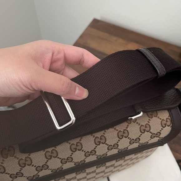 ❌ SOLD❌ NWT Gucci GG Guccissima Messenger Bag - Picture 4 of 13